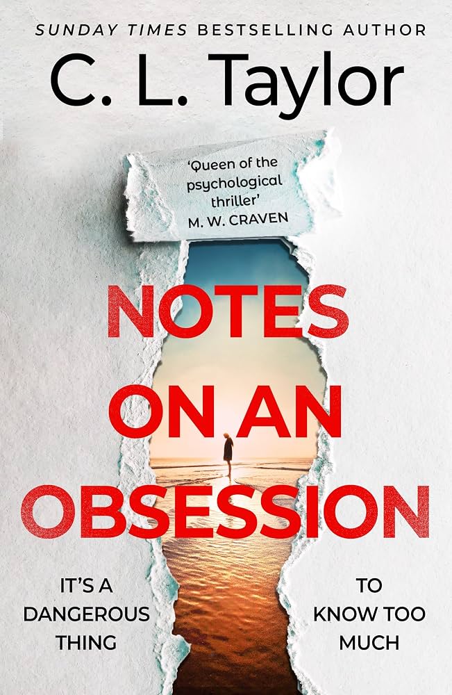 SIGNED INDEPENDENT BOOKSHOP SPECIAL EDITION | NOTES ON AN OBSESSION BY C.L. TAYLOR | PRE-ORDER