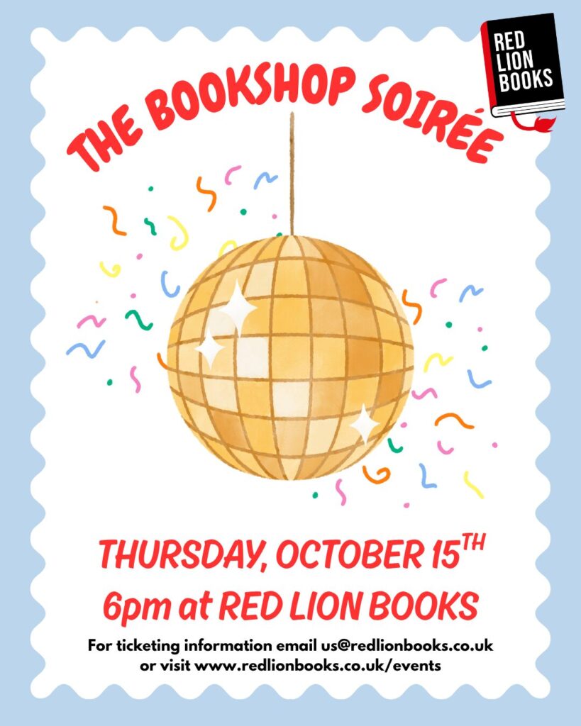 Bookshop Soiree October 15th 2026