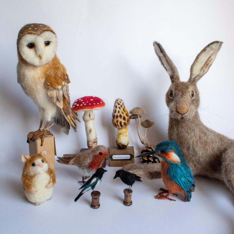 Needle Felting workshop with Nicola