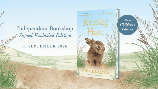 Raising Hare (Childrens Edition)  | Chloe Dalton | Indie Signed edition | Preorder